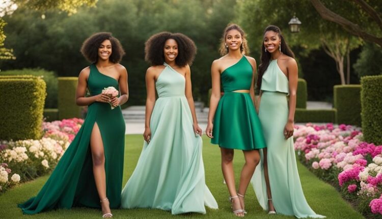 Green Dresses for Prom & The Skin Tones