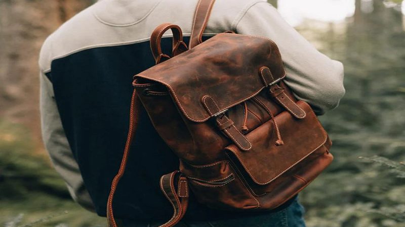 The Elegance Of Leather Cargo Boy’s Backpacks