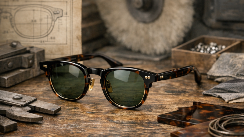 The timeless appeal of TVR sunglasses: handcrafted Japanese eyewear for style and durability